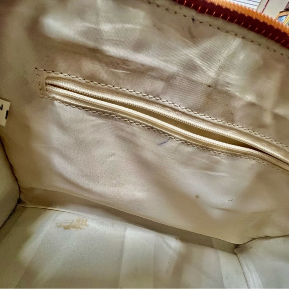 👜 Dooney & Bourke All Weather Leather Satchel – Vintage - Picture 14 of 16